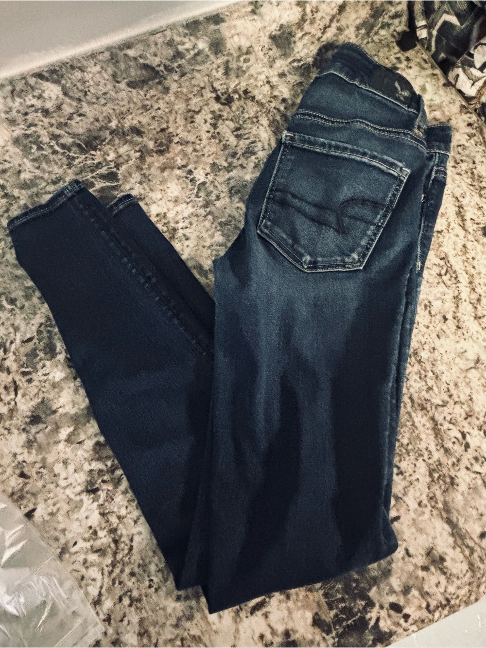 American Eagle Outfitters Dark Blue Skinny Jeans
